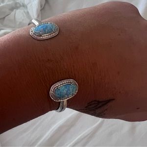Kendra Scott silver cuff bracelet